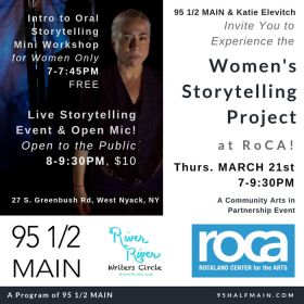 Women's Storytelling Project March 21st (Click link for tickets)